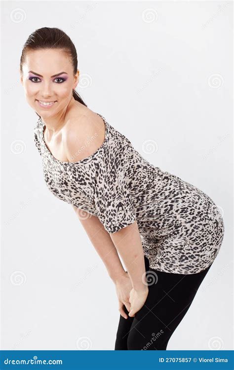 bent over selfie|319 Woman Bending Over Rear View Stock Photos and High